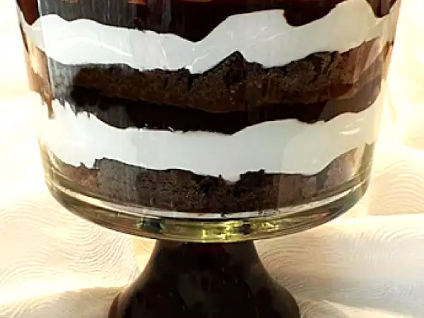 Recipe Caramel chocolate trifle and the game