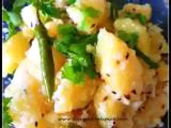Recipe FARARI BATETA NU SHAK: PLAIN POTATO CURRY WITH CUMMIN