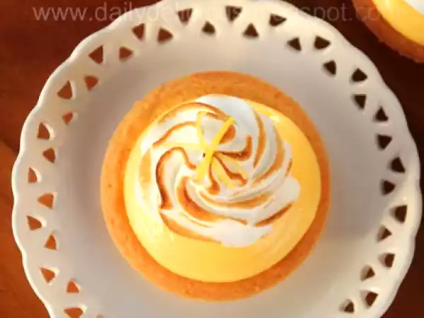 Recipe Tartelette au citron meringue