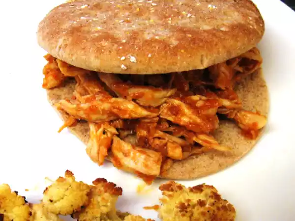 Recipe Pulled chicken sandwiches with dr. pepper barbecue sauce