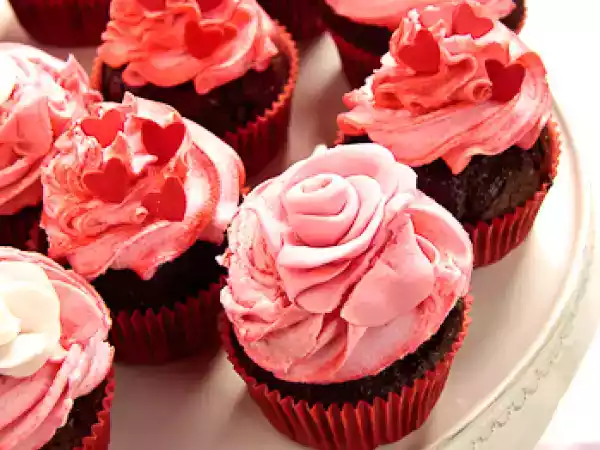 Recipe Valentine's day cupcakes