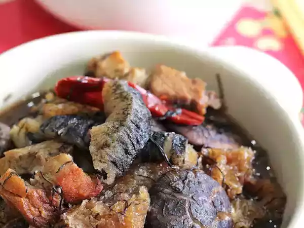 Recipe Braised mushroom with sea cucumber