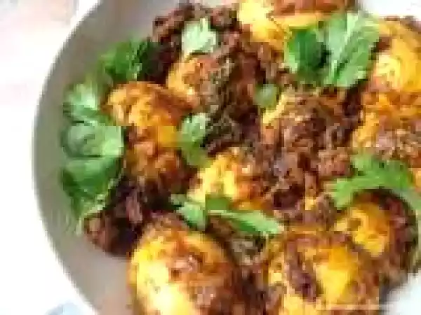 Recipe Egg Roast( Boiled eggs roasted with Indian spices).