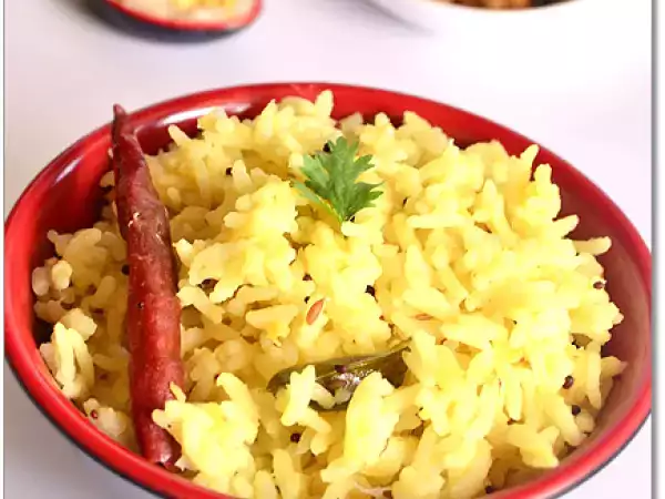 Recipe Arisi paruppu sadam (dhal rice)