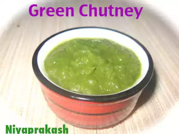 Recipe Green chutney ( for samosa, dhokla, khandvi, chutney sandwich .... )