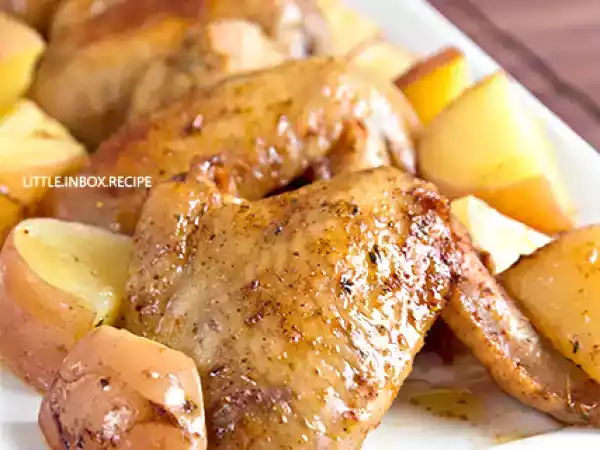 Recipe Cajun roast chicken wing