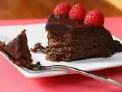 Warm Chocolate Raspberry Pudding Cake
