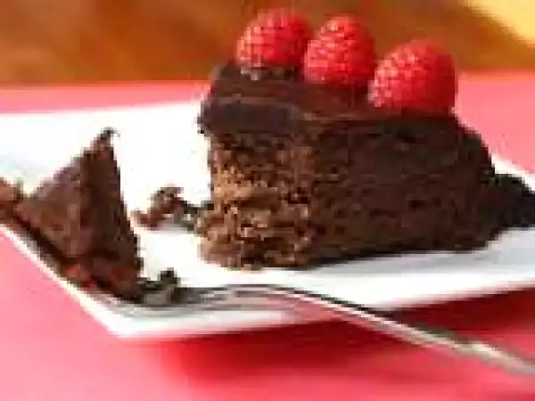 Recipe Warm Chocolate Raspberry Pudding Cake