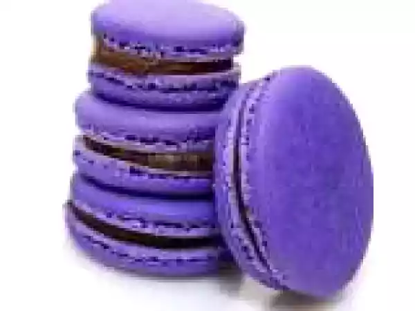 Recipe Lavender Macarons with Honey Dark Chocolate Ganache