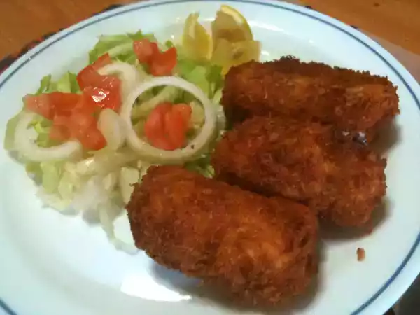 Recipe Cheesy chicken rolls