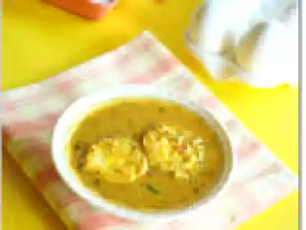 Recipe Egg Curry (Egg Gravy using coconut milk)