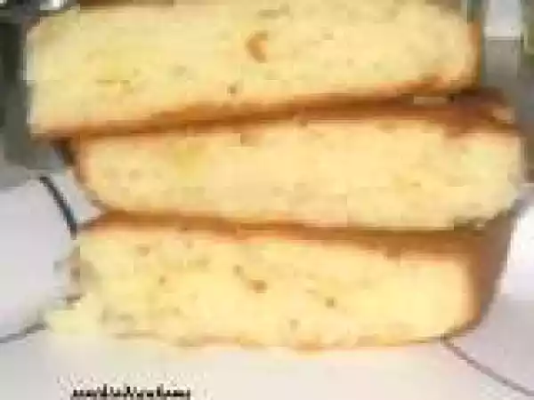 Recipe Eggless Pineapple cake