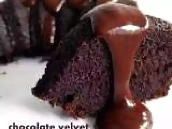 Recipe Chocolate Velvet Fudge Cake