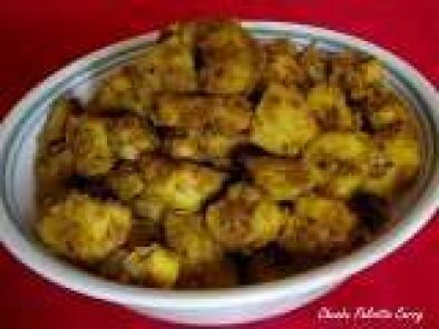 Chembu Pulivitta Curry (Spicy Tangy Colocasia Stir Fry)