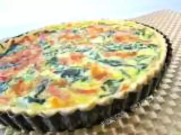 Recipe Ham & Spinach Quiche