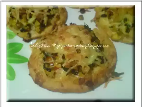 Recipe Baby pizza
