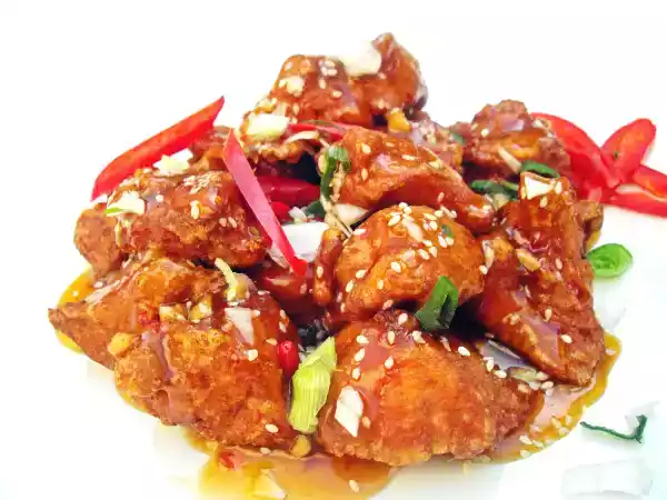 Recipe Spicy sesame chicken