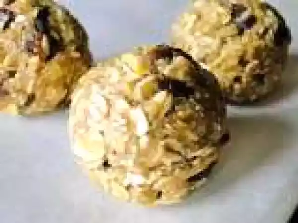 Recipe Oatmeal Raisin Cookie Dough Bites (Vegan, GF)