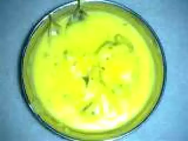 Recipe Punjabi Kadhi (Gram-flour and yogurt curry)