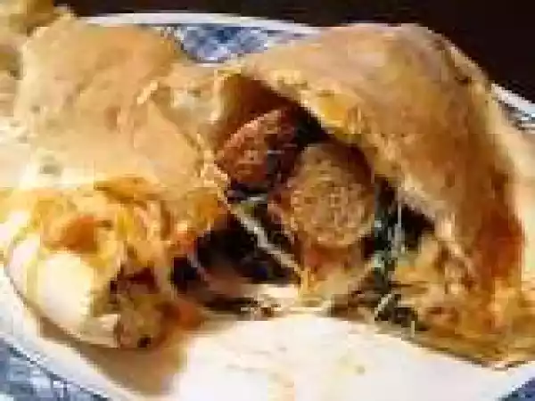 Recipe Turkey Meatball & Spinach Calzones