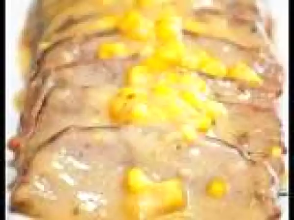 Recipe Beef Brisket With Corn Kernels In Mushroom Sauce