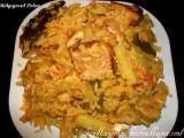Recipe Ridge Gourd Pulav/Ridge gourd Masala Rice