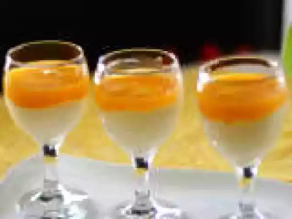 Recipe White Chocolate Mousse with Passion Fruit