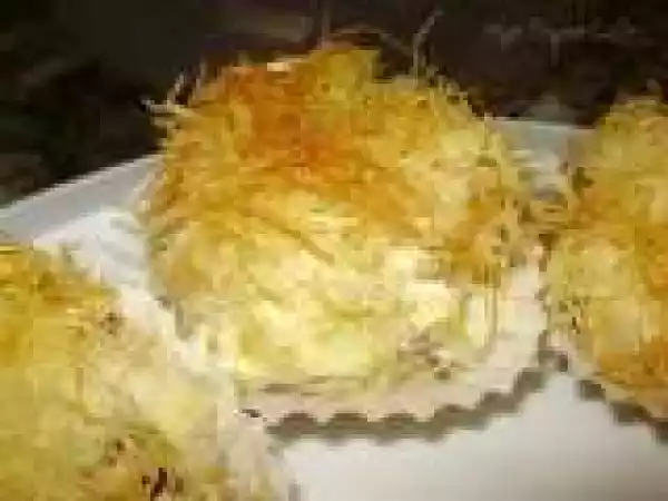 Recipe Apples and Creme Kadayif