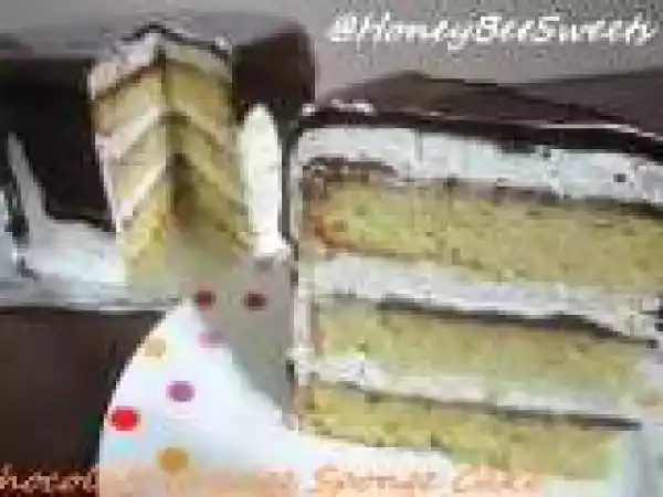 Recipe Chocolate Orange Sponge Cake & Banana Chocolate Cream Cheese Chiffon