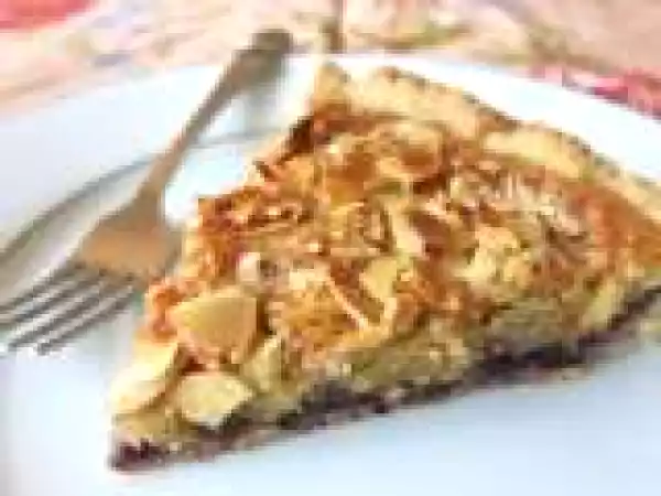 Recipe Almond Blueberry Frangipane Tart with Lavander Shortbread Crust