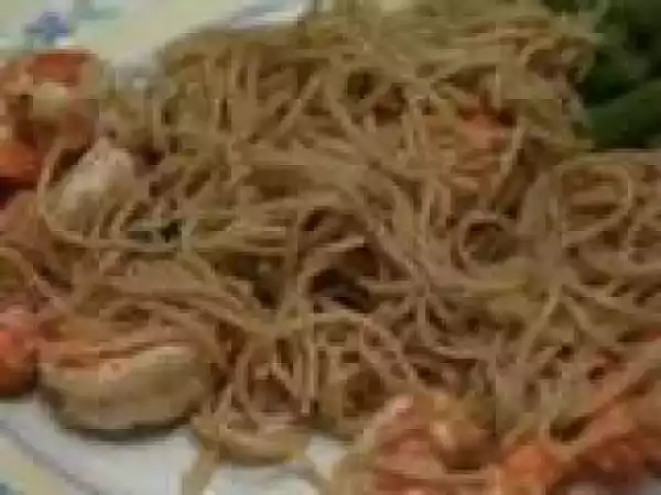 Recipe Lemon Shrimp Scampi Pasta