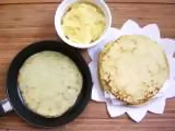 Recipe Pancakes with Custard Filling