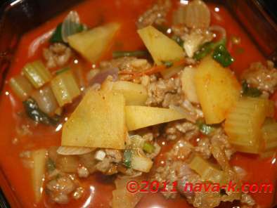 Recipe Spicy lamb stew