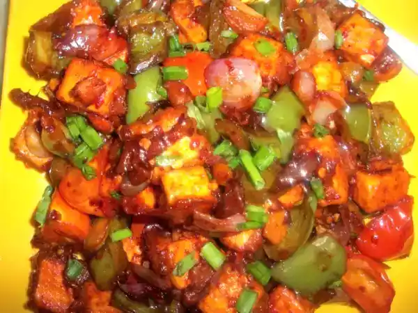 Recipe Chilli paneer