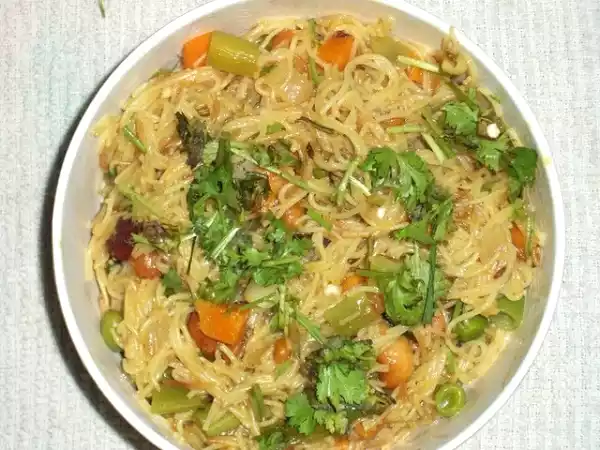 Recipe Spicy vermicelli upma(semiya upma)