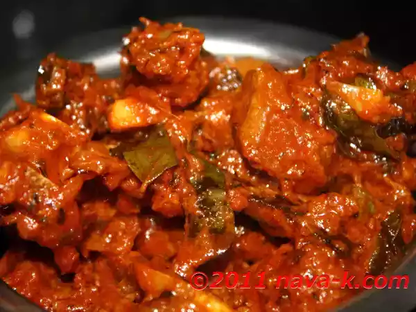 Recipe Yogurt lamb in spicy mint gravy