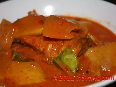 Recipe Papaya and sardine curry