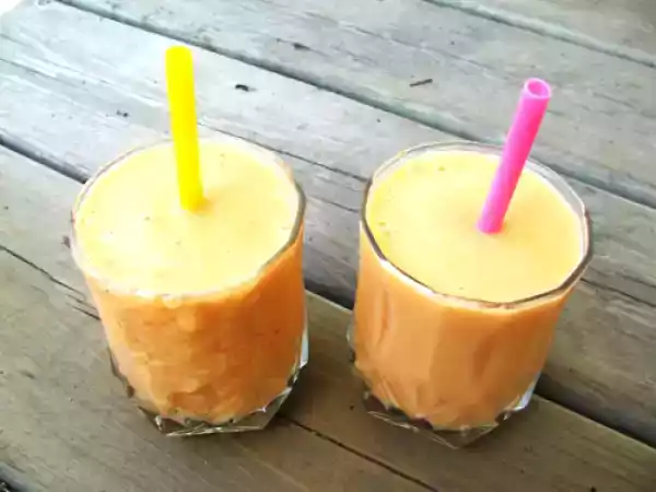 Recipe Delicious peach smoothie