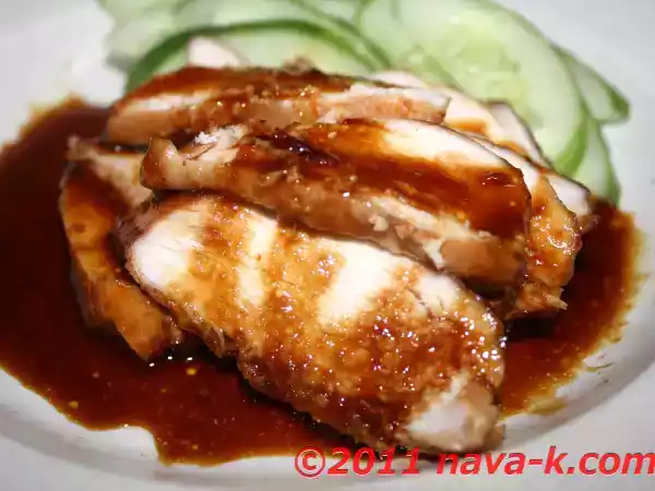 Recipe Grilled spicy sweet chicken