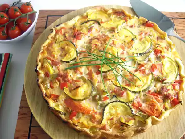 Recipe Tarte piperade