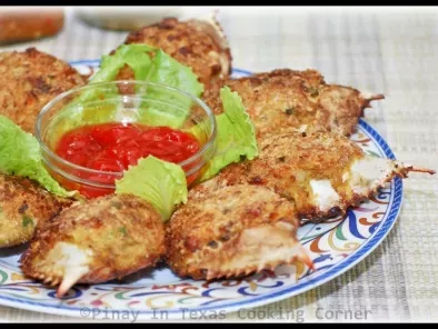 Recipe Rellenong alimasag (stuffed crabs)