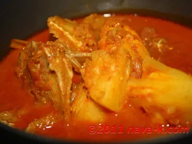 Recipe Pineapple and salt fish curry