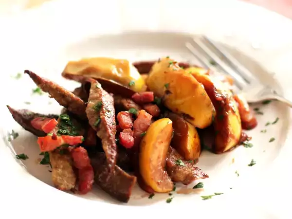 Recipe Foie de veau a la berlinoise