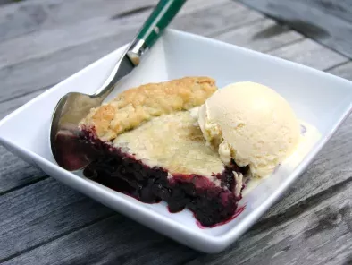 Recipe Maine blueberry pie
