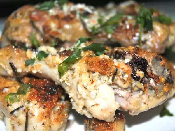 Recipe Garlic chicken (chicken with 20 cloves of garlic)