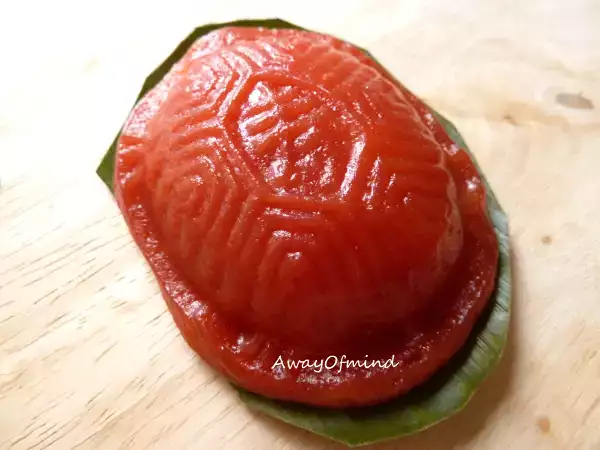Recipe Angkoo kueh (red tortoise cake)