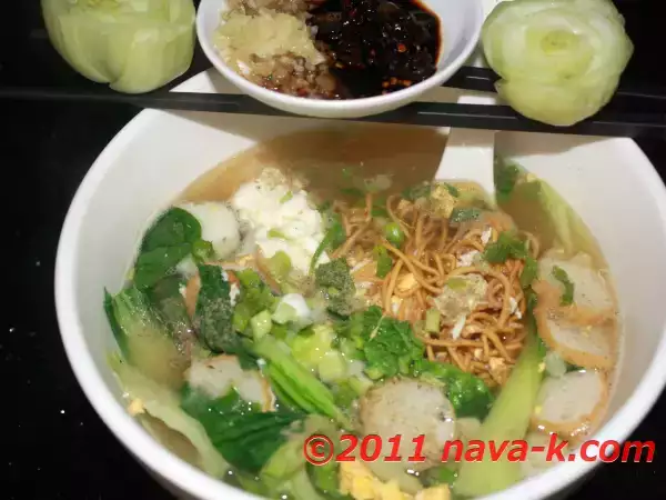Recipe Seafood yee mee soup