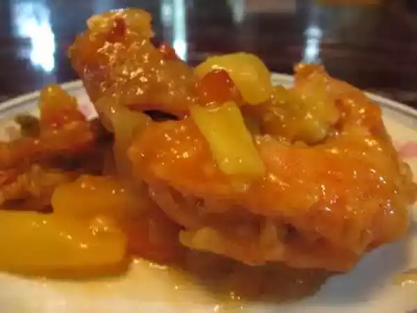 Recipe Crispy sweet and sour shrimps