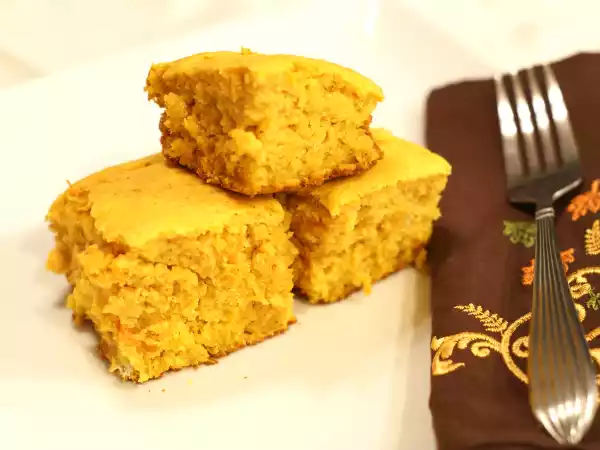 Recipe Sweet potato corn bread