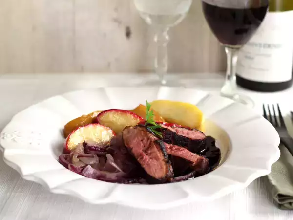 Recipe Magret de canard a l'aquitaine